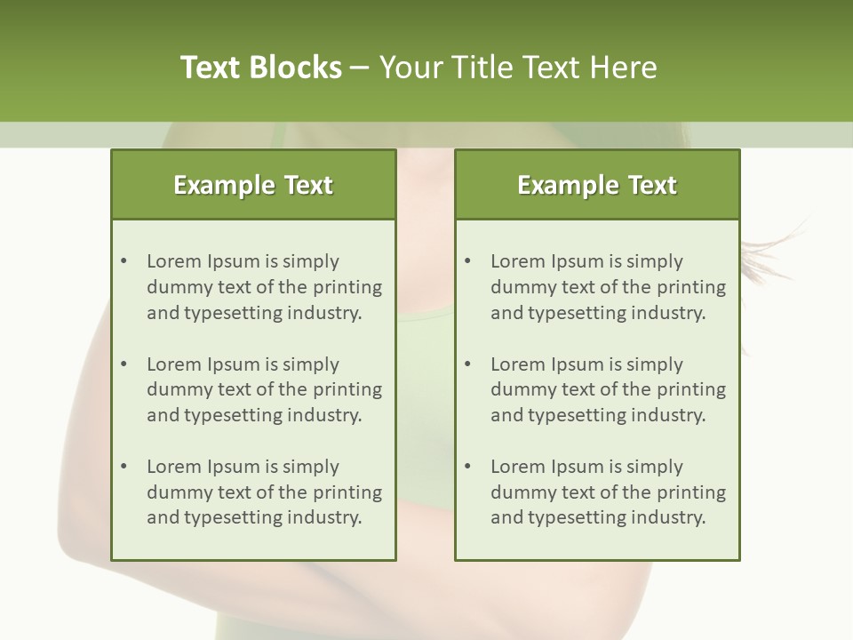 Indoors Race Beautiful PowerPoint Template