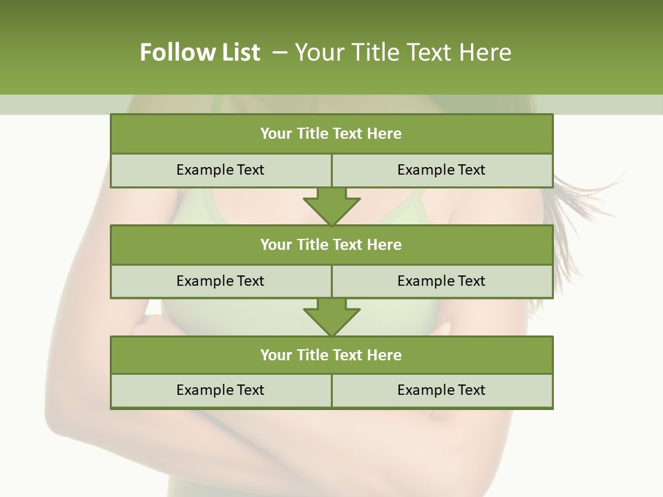 Indoors Race Beautiful PowerPoint Template
