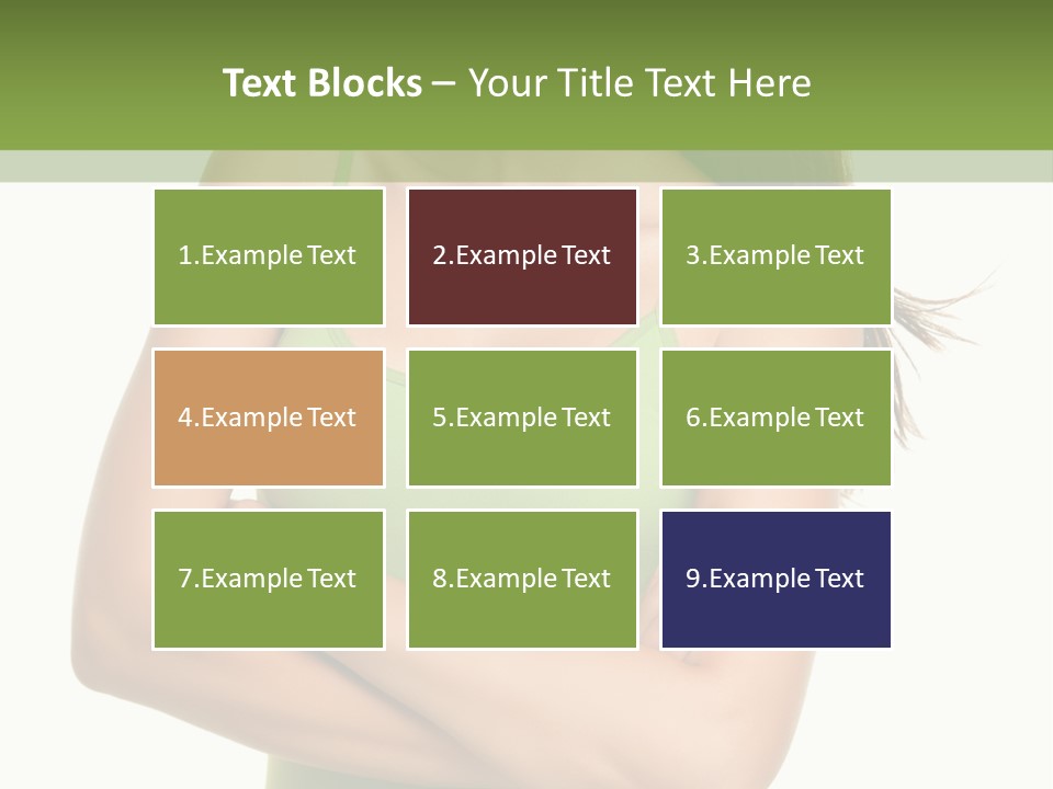 Indoors Race Beautiful PowerPoint Template