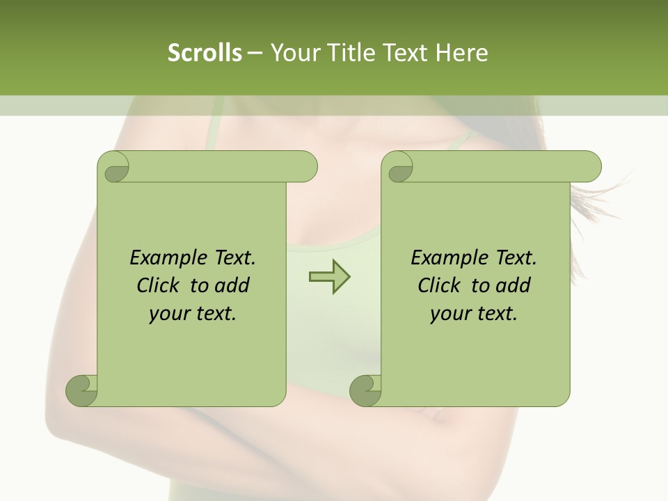 Indoors Race Beautiful PowerPoint Template