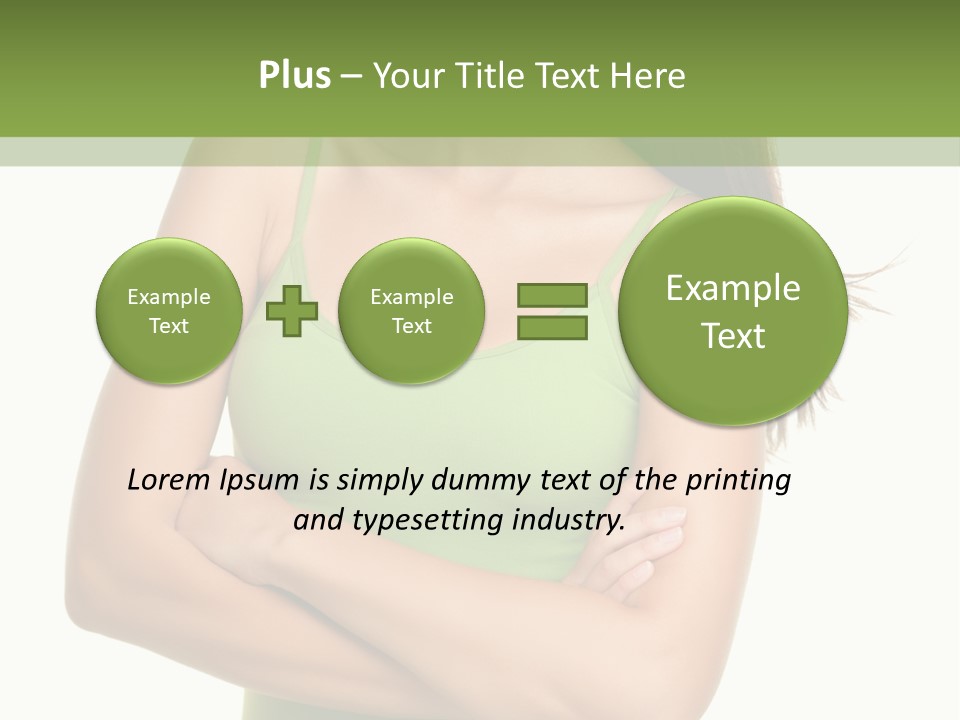 Indoors Race Beautiful PowerPoint Template