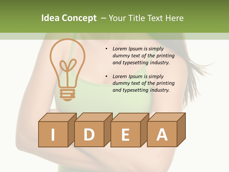 Indoors Race Beautiful PowerPoint Template