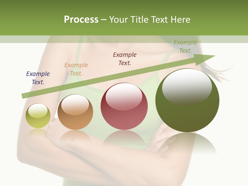 Indoors Race Beautiful PowerPoint Template