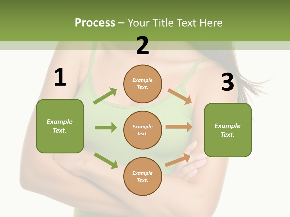 Indoors Race Beautiful PowerPoint Template