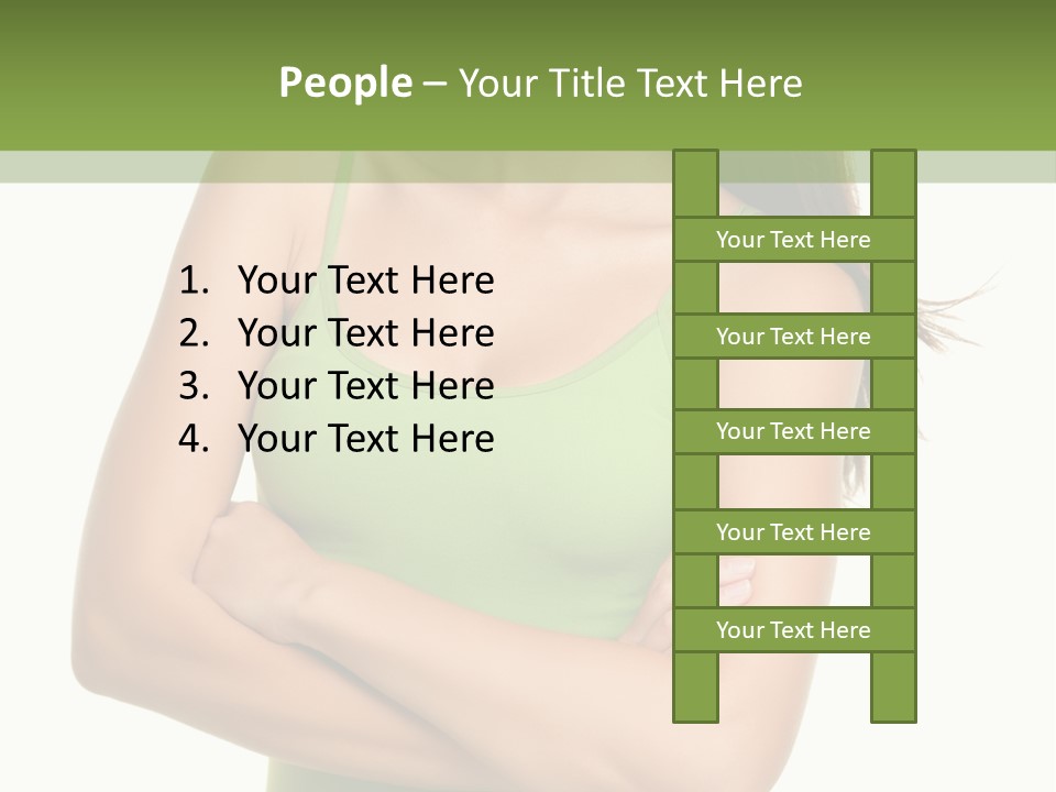 Indoors Race Beautiful PowerPoint Template