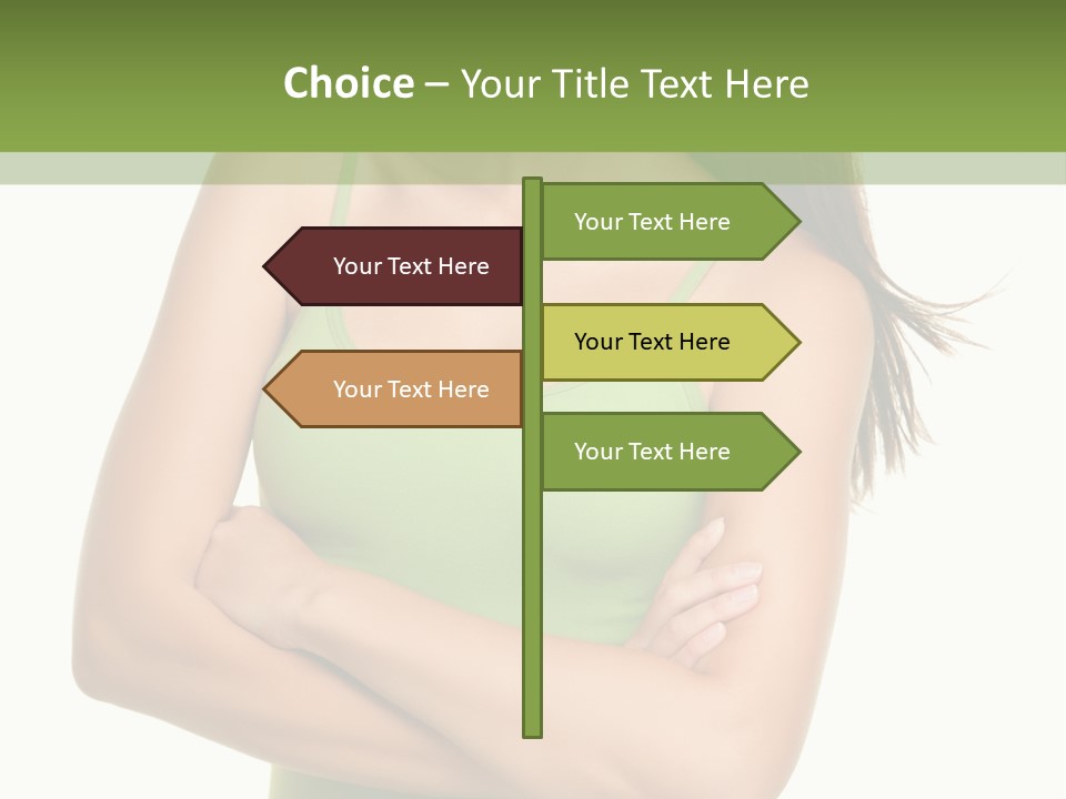 Indoors Race Beautiful PowerPoint Template