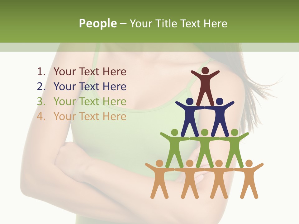 Indoors Race Beautiful PowerPoint Template