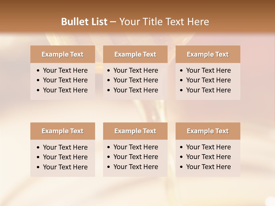 Stick Food Health PowerPoint Template