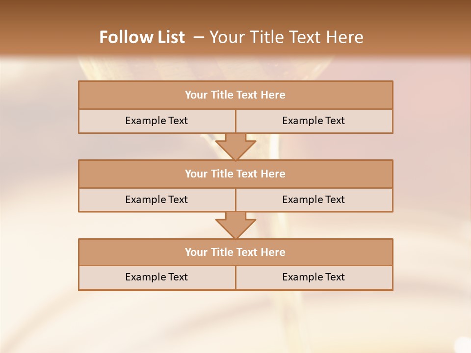 Stick Food Health PowerPoint Template