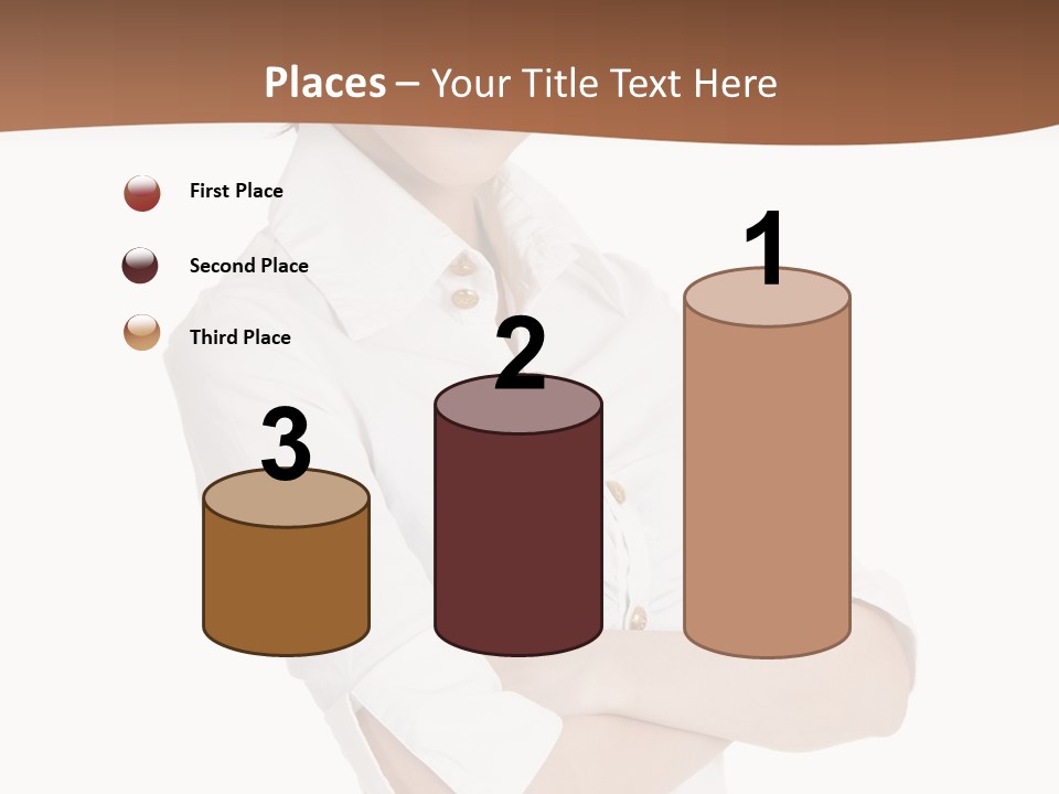 Look Cheerful Satisfied PowerPoint Template