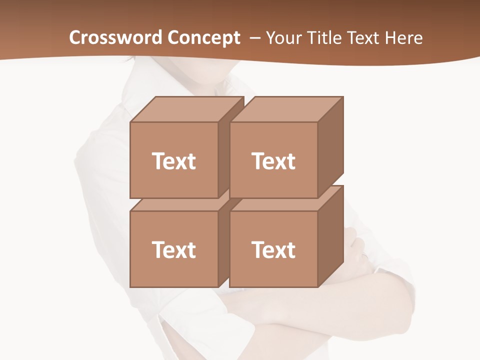 Look Cheerful Satisfied PowerPoint Template