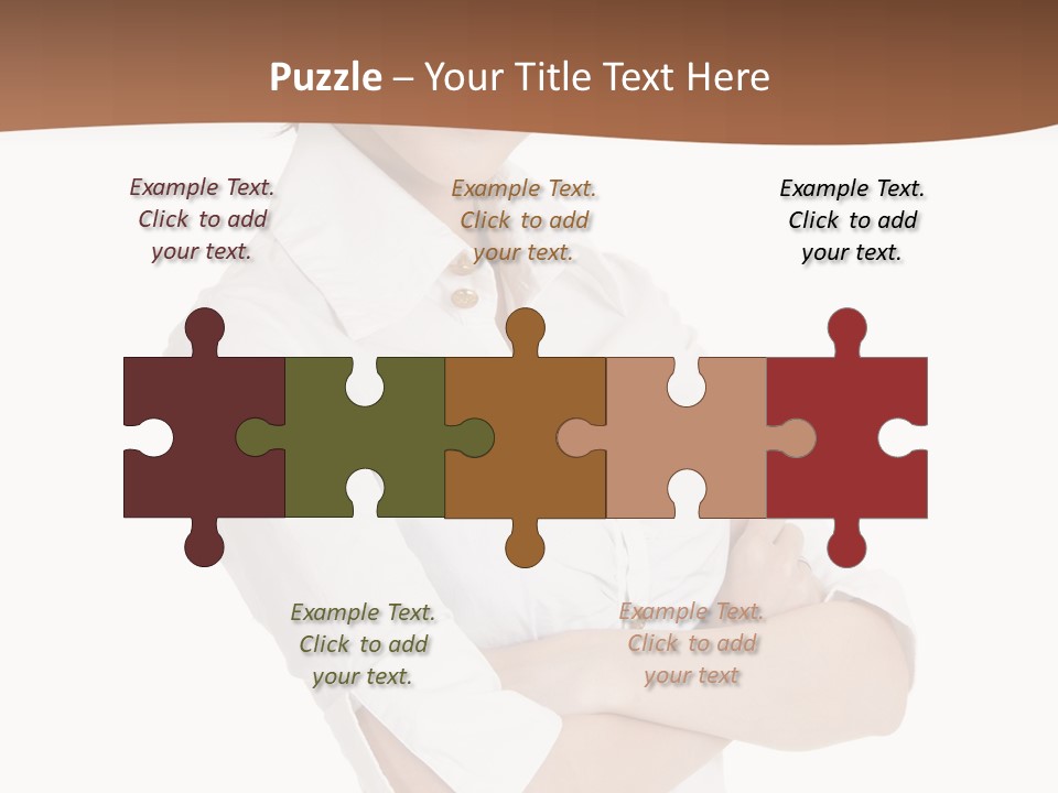 Look Cheerful Satisfied PowerPoint Template