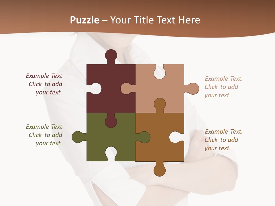 Look Cheerful Satisfied PowerPoint Template