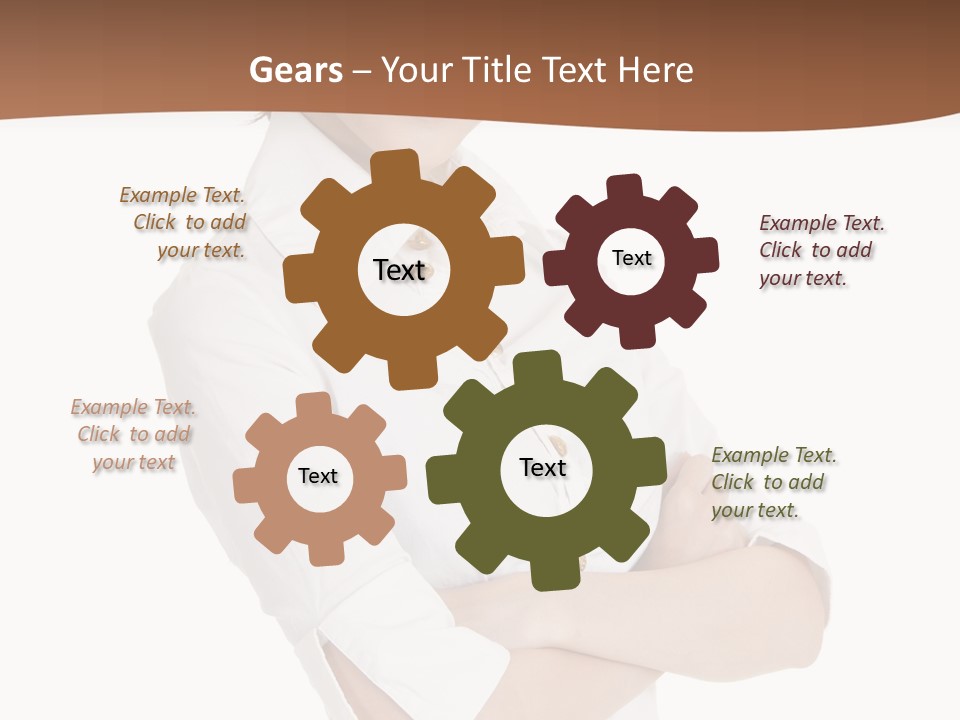 Look Cheerful Satisfied PowerPoint Template
