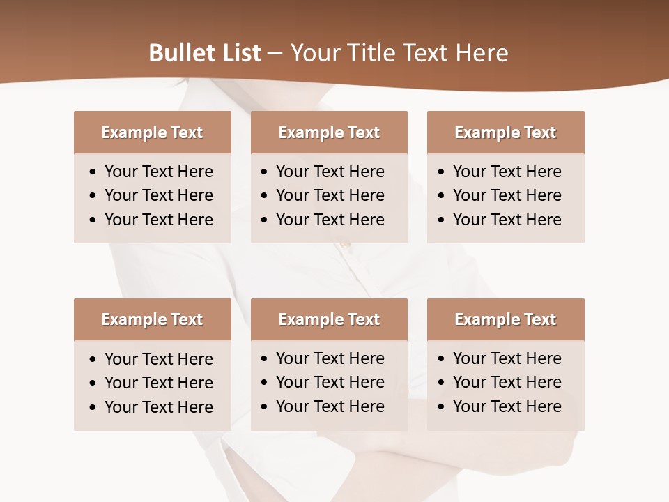 Look Cheerful Satisfied PowerPoint Template