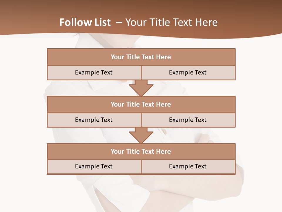 Look Cheerful Satisfied PowerPoint Template