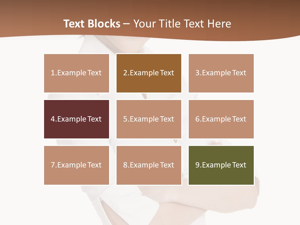 Look Cheerful Satisfied PowerPoint Template