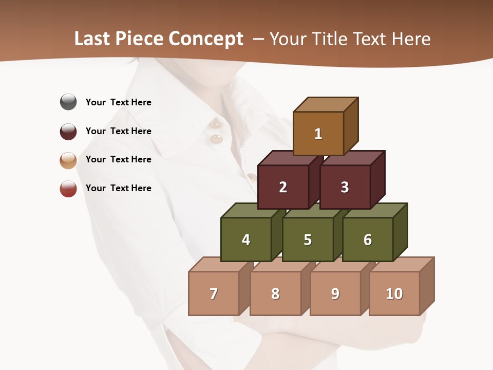 Look Cheerful Satisfied PowerPoint Template
