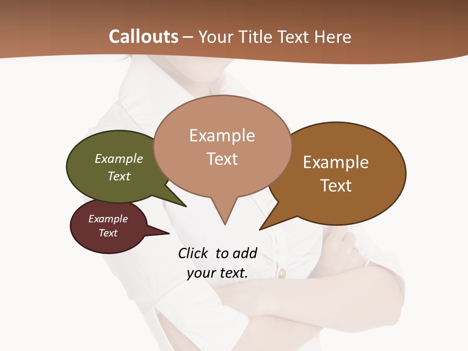 Look Cheerful Satisfied PowerPoint Template