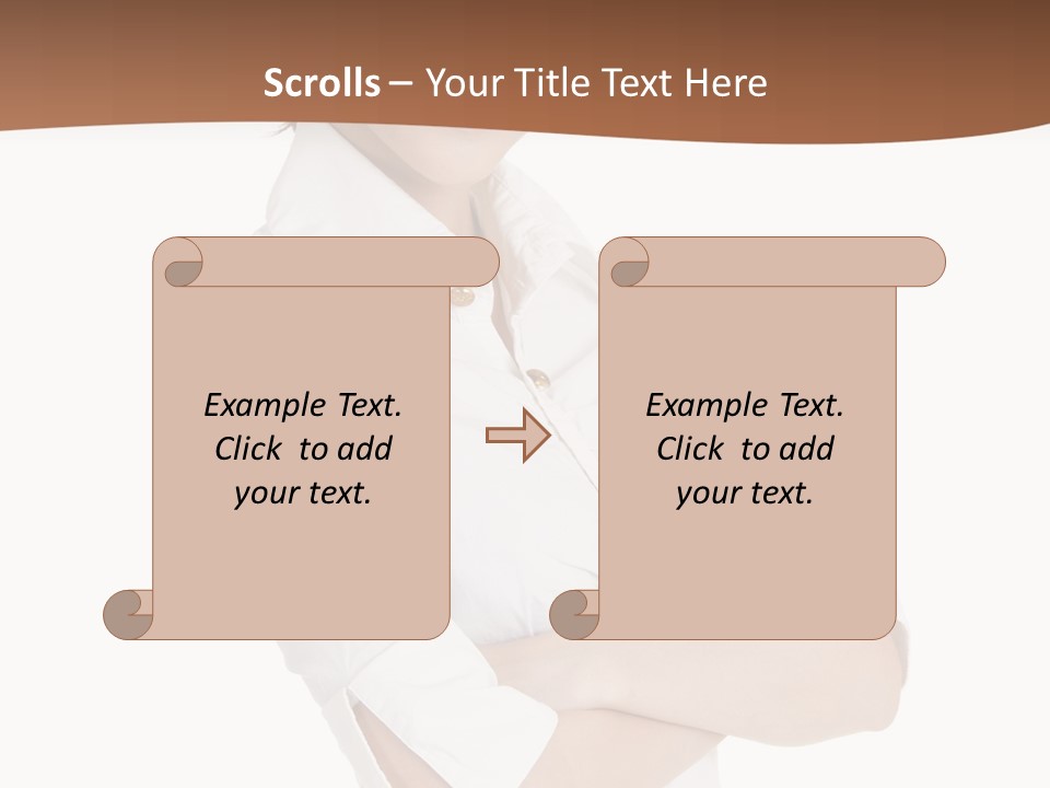 Look Cheerful Satisfied PowerPoint Template