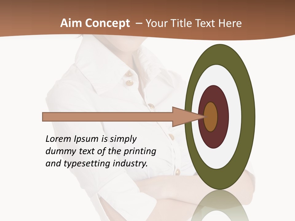 Look Cheerful Satisfied PowerPoint Template