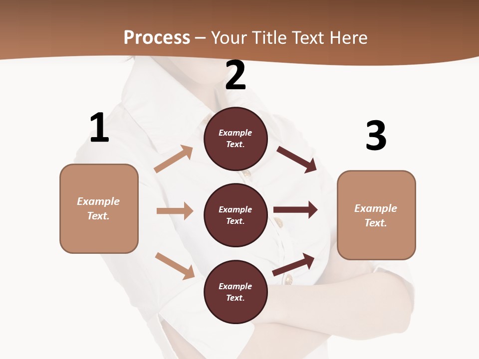 Look Cheerful Satisfied PowerPoint Template