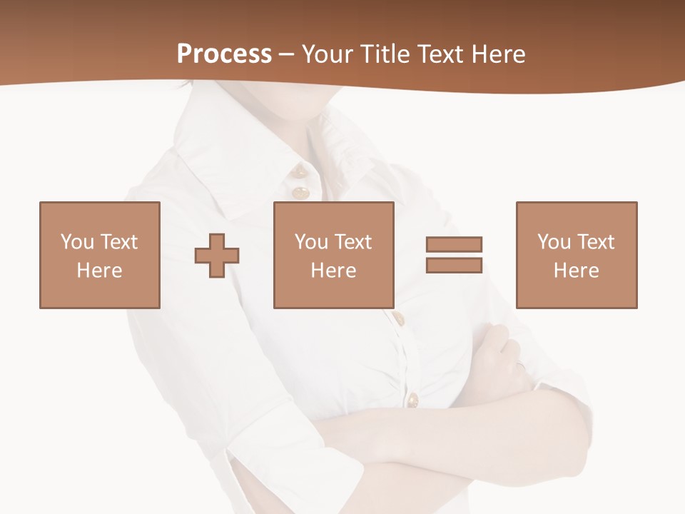 Look Cheerful Satisfied PowerPoint Template