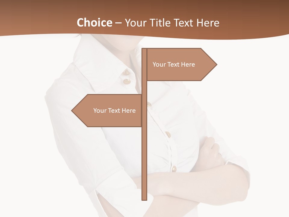 Look Cheerful Satisfied PowerPoint Template