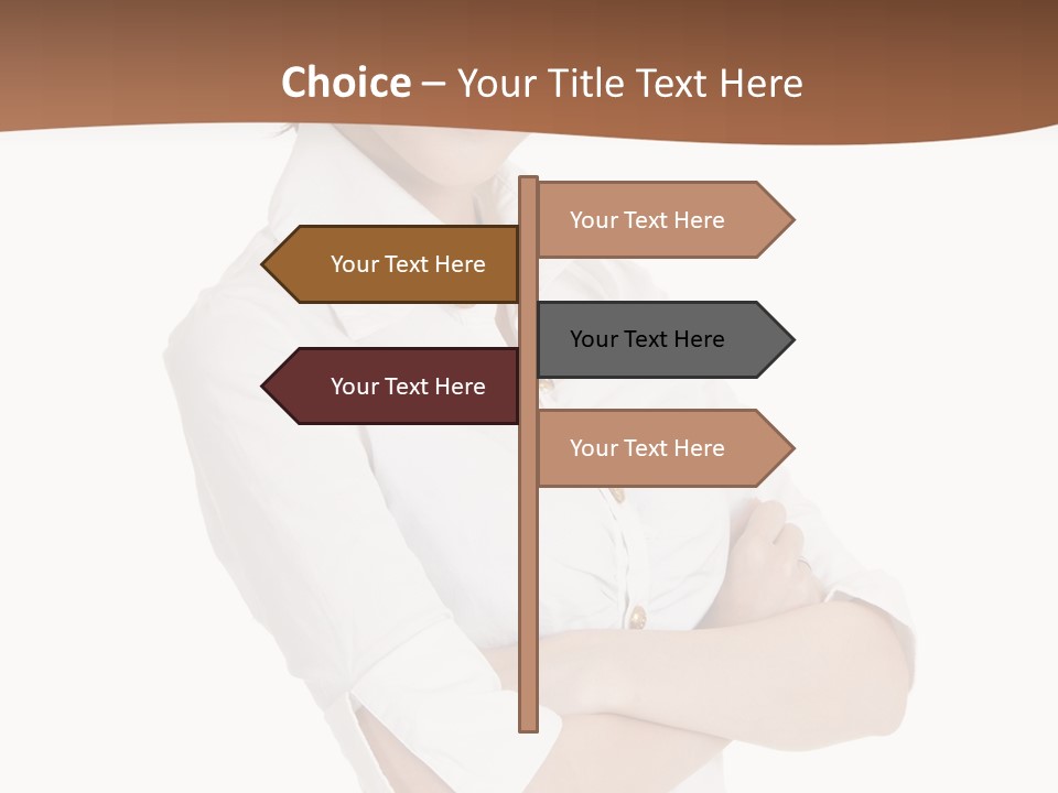 Look Cheerful Satisfied PowerPoint Template