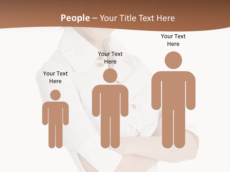 Look Cheerful Satisfied PowerPoint Template