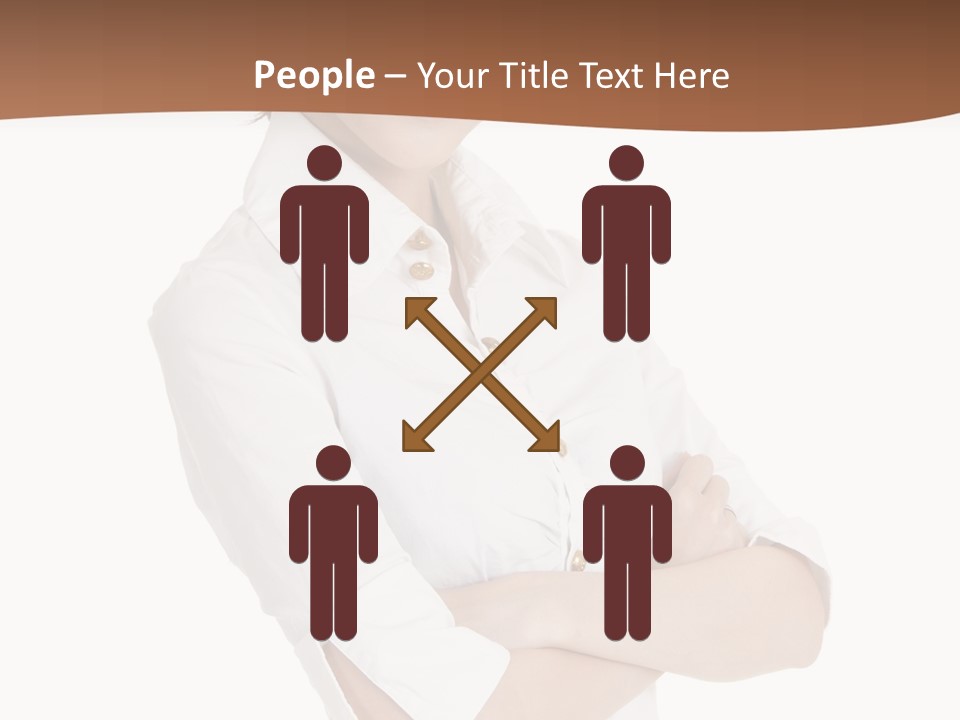 Look Cheerful Satisfied PowerPoint Template