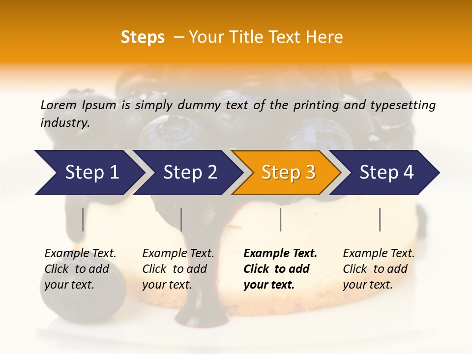 Dine Sugar Sweet PowerPoint Template