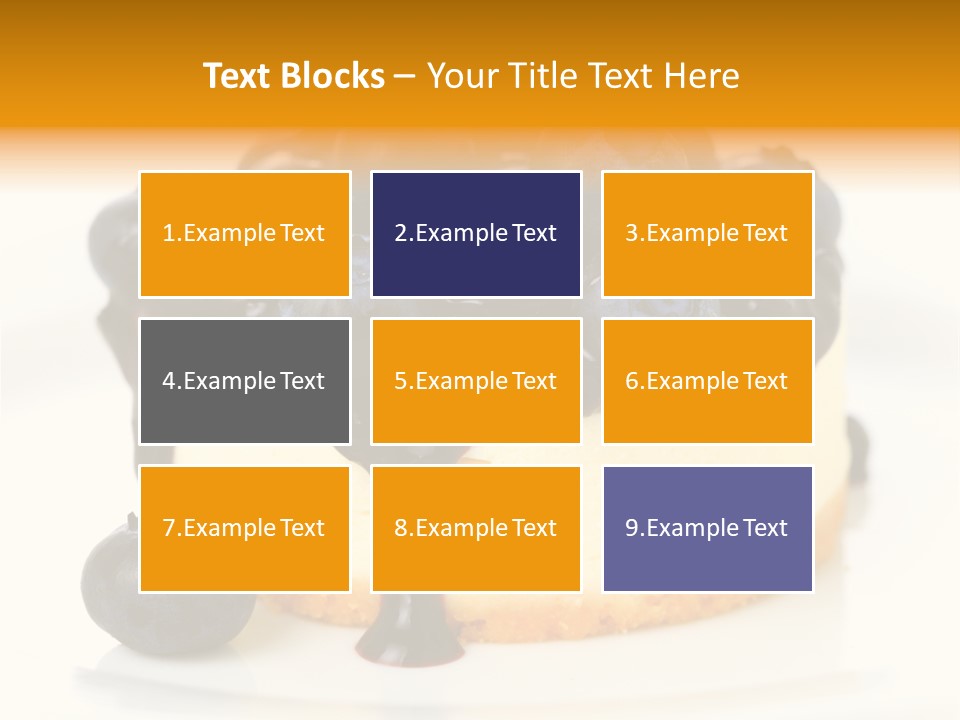 Dine Sugar Sweet PowerPoint Template