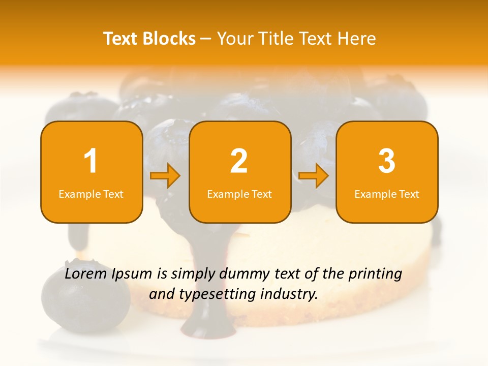 Dine Sugar Sweet PowerPoint Template