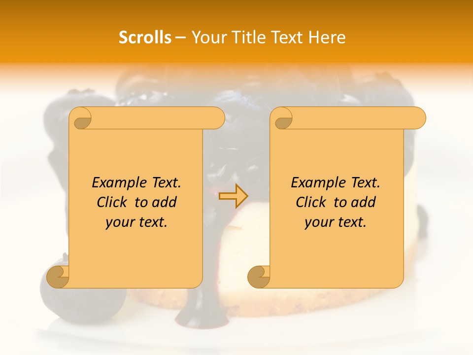 Dine Sugar Sweet PowerPoint Template