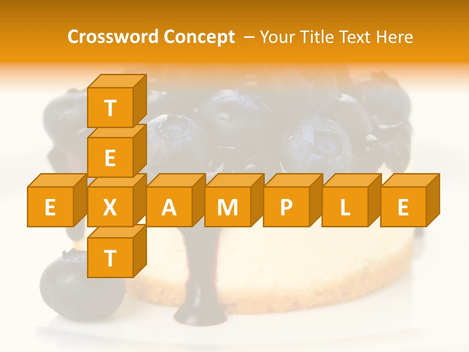 Dine Sugar Sweet PowerPoint Template