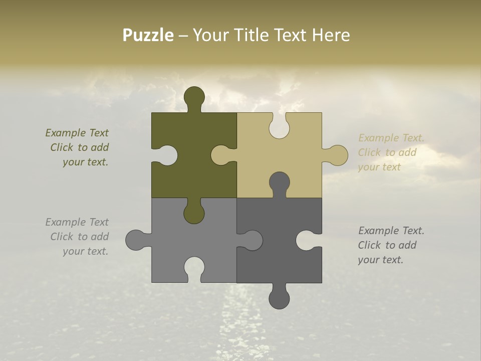 Arrow Non Urban Lane PowerPoint Template