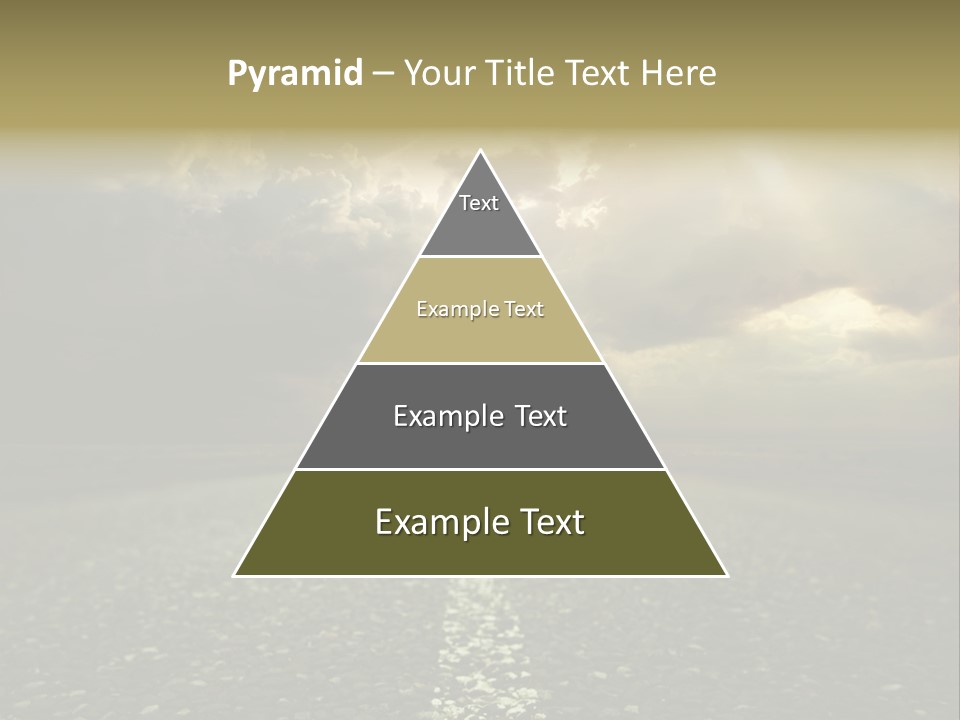Arrow Non Urban Lane PowerPoint Template