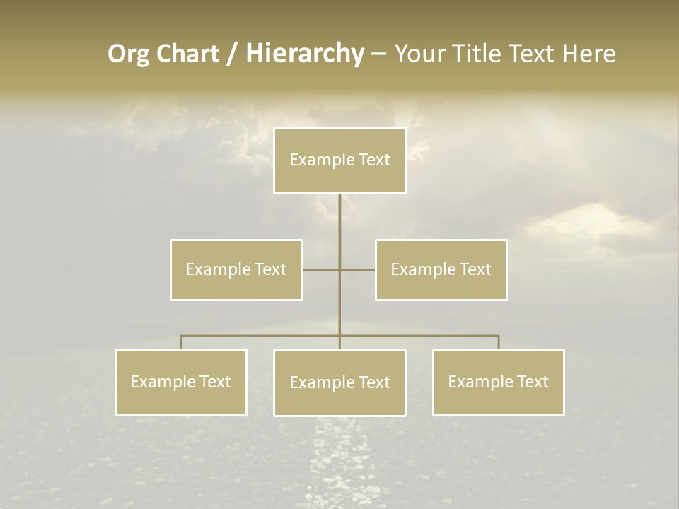 Arrow Non Urban Lane PowerPoint Template