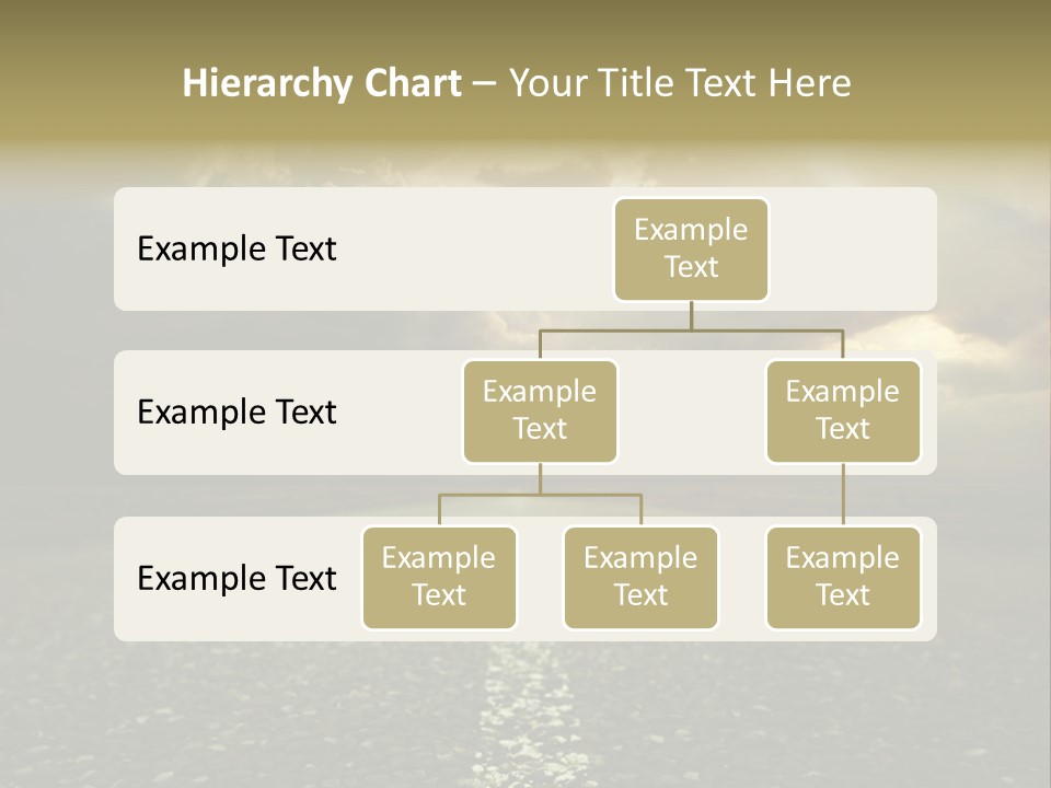 Arrow Non Urban Lane PowerPoint Template