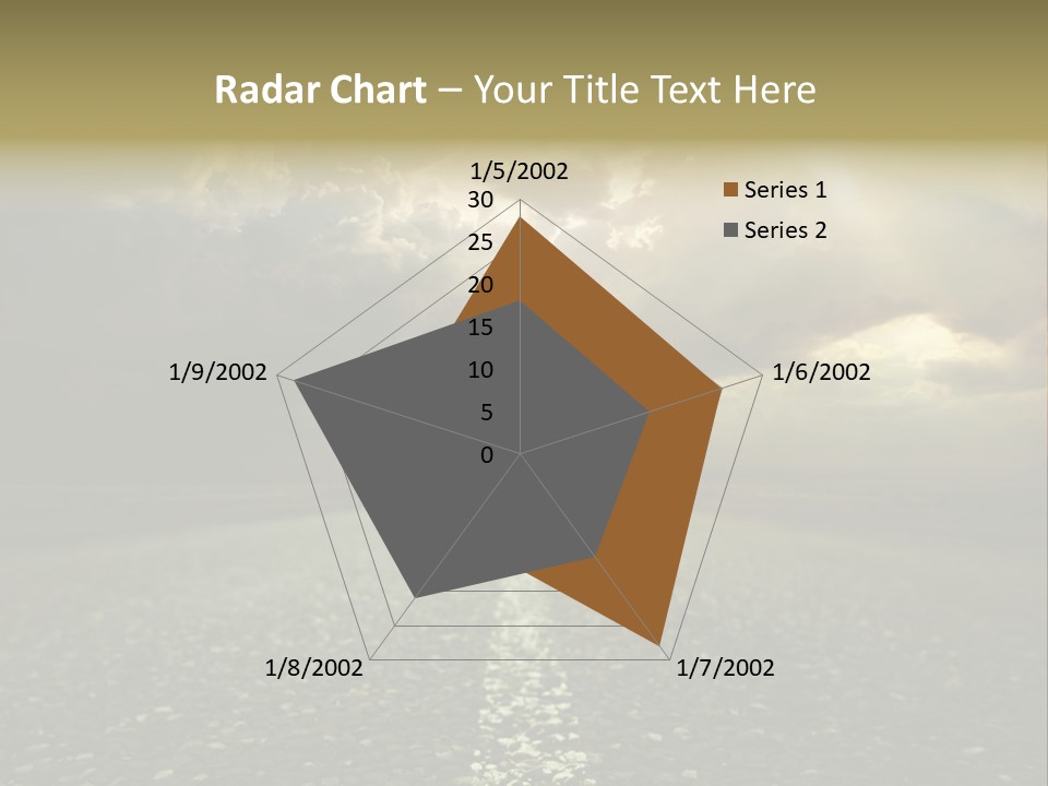 Arrow Non Urban Lane PowerPoint Template