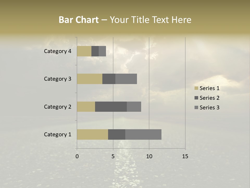 Arrow Non Urban Lane PowerPoint Template