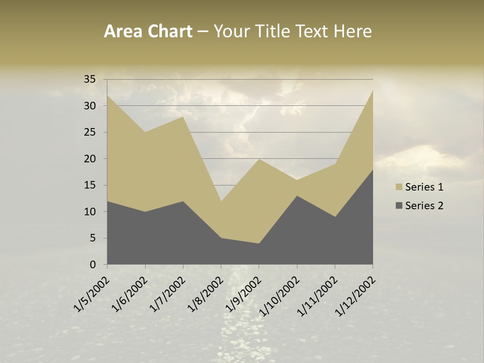Arrow Non Urban Lane PowerPoint Template
