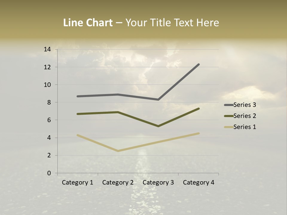 Arrow Non Urban Lane PowerPoint Template