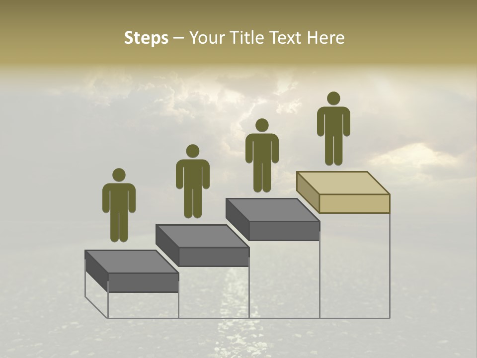 Arrow Non Urban Lane PowerPoint Template