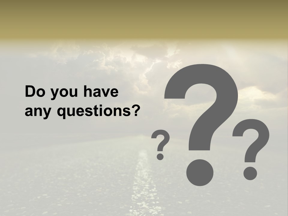 Arrow Non Urban Lane PowerPoint Template