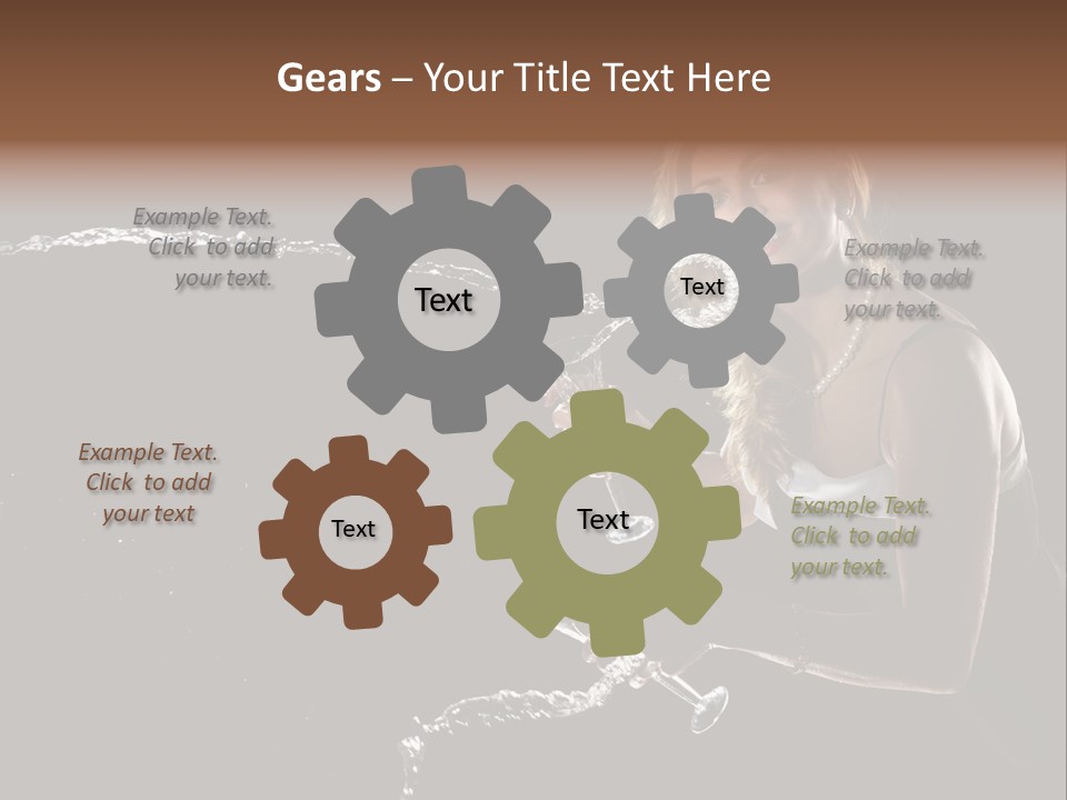 Beauty Attractive Slim PowerPoint Template