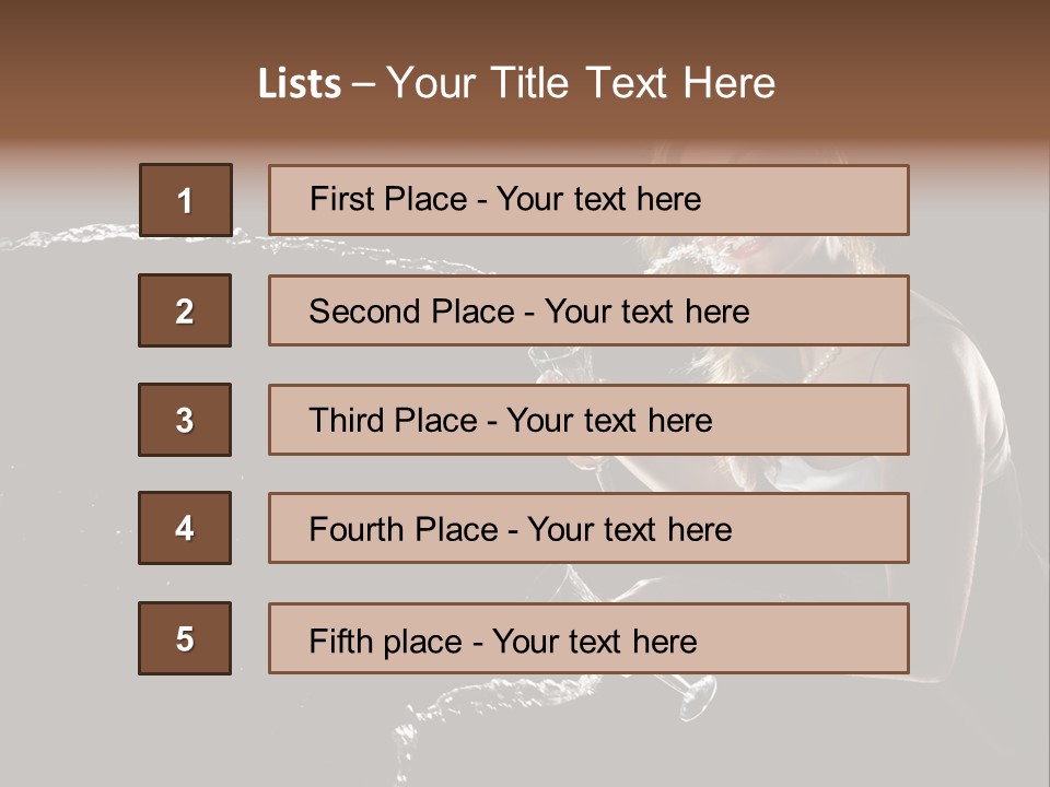 Beauty Attractive Slim PowerPoint Template