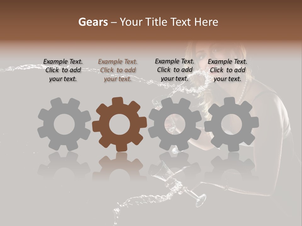 Beauty Attractive Slim PowerPoint Template