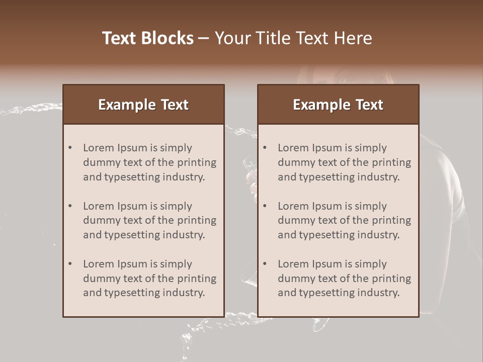 Beauty Attractive Slim PowerPoint Template